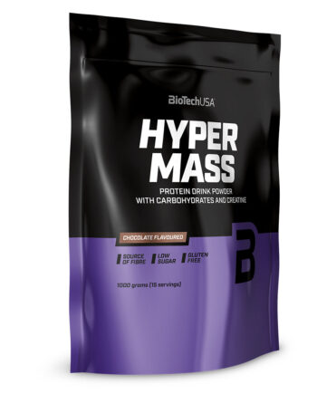 Biotechusa Hyper Mass  1kg    Weight Gainer Med Højt Kalorieindhold   Kvalitetsprotein