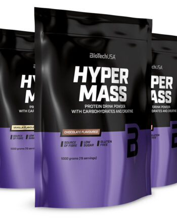 Biotechusa Hyper Mass  3x1000g    Weight Gainer Med Højt Kalorie-   Proteinindhold