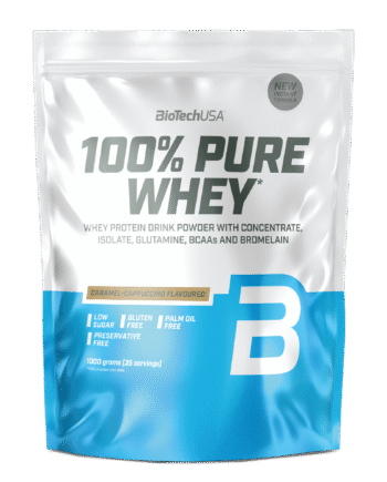 Biotechusa Pure Whey  1kg  Caramel Cappuccino Proteinpulver