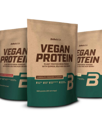 Biotechusa Vegan Protein  500g    Plantebaseret Proteinpulver   Højt Proteinindhold