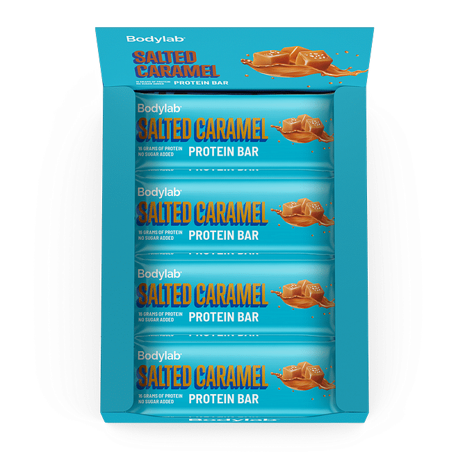 Bodylab Protein Bar 12 55 Salted Caramel