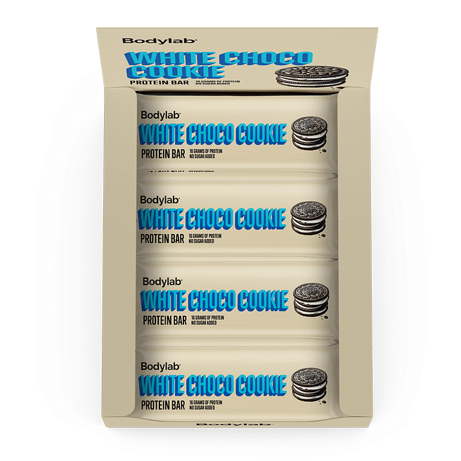 Bodylab Protein Bar 12 55 White Choco Cookie