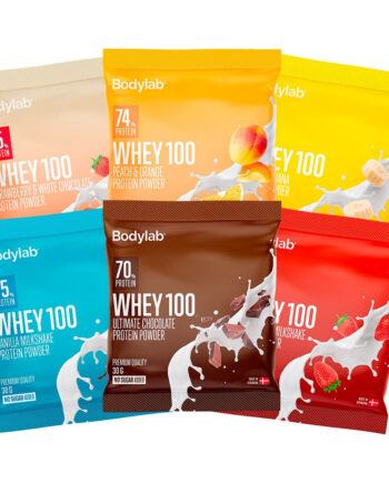 Bodylab Whey 100 Bland Selv  3x 30g  Proteinpulver