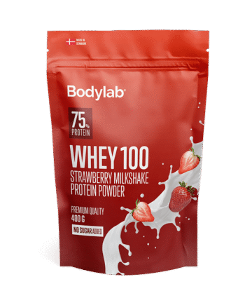 Bodylab Whey 100  400    Strawberry Milkshake