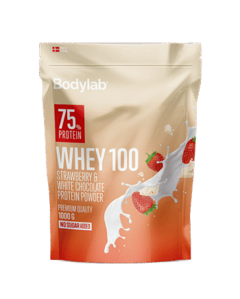 Bodylab Whey 100    Kg  Strawberry White Chocolate