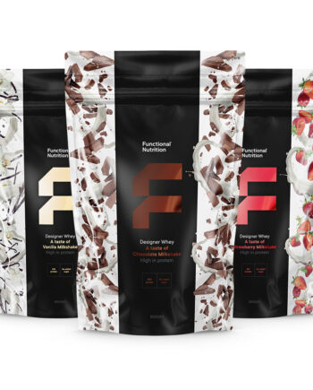 Functional Designer Whey  850g    Proteinpulver Med Høj Kvalitet   God Smag   Let Opløseligt