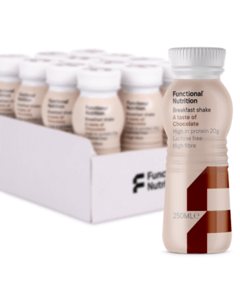 Functional Nutrition Shake  12x250ml    Den Perfekte Breakfast Chocolate   Proteinrig Med Få Kcal