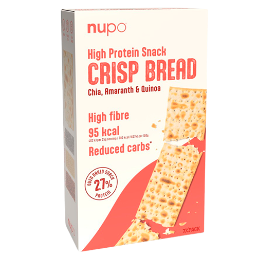 Nupo High Protein Snack Crisp Bread  7x 25g