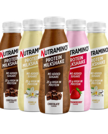 Nutramino Protein Milkshake  5x330ml    Bland Selv   Lækker   Cremet Proteindrik