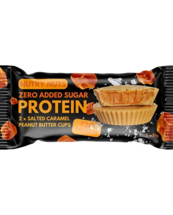 Nutry Nuts Peanut Butter Cups Salted Caramel  42g  Proteinsnacks