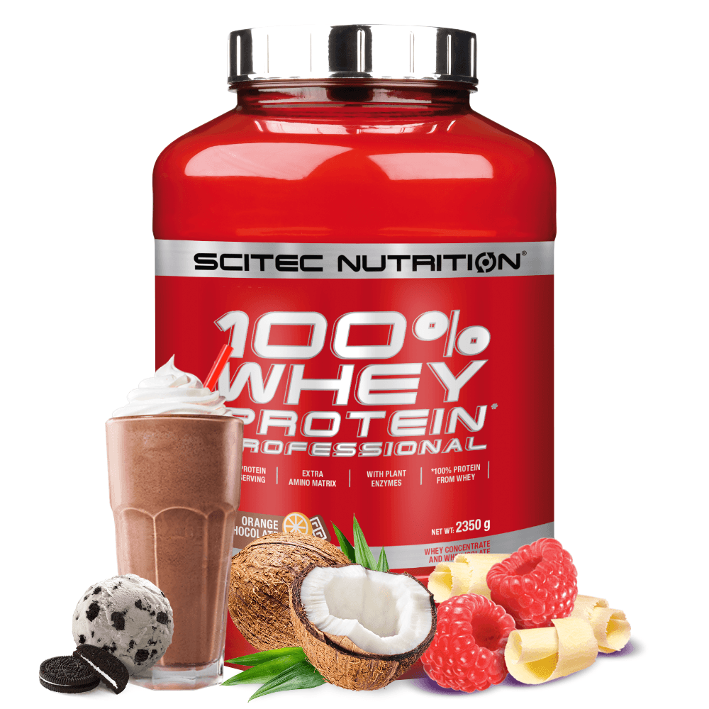Scitec Whey Protein 2350g 100 Whey Cremet Proteinpulver Med Fantastisk Smag