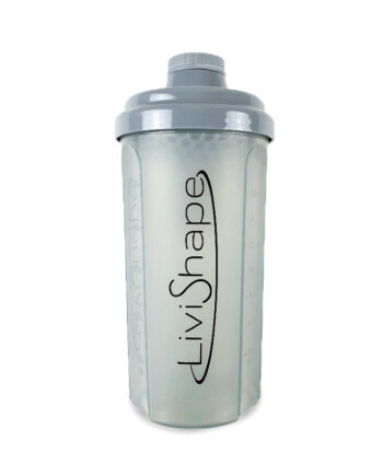Shaker Til Proteinpulver Og Lign  Grå 500 Ml