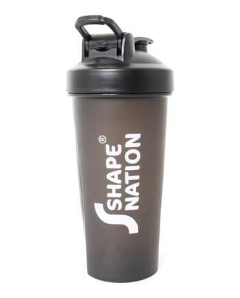 Shapenation Shaker Til Proteinpulver Eller Lign  Sort 600 Ml