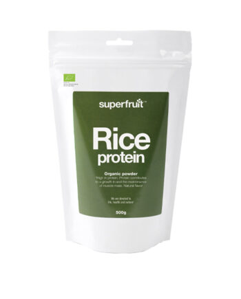 Superfruit Rice Protein Powder  500g  Kosttilskud