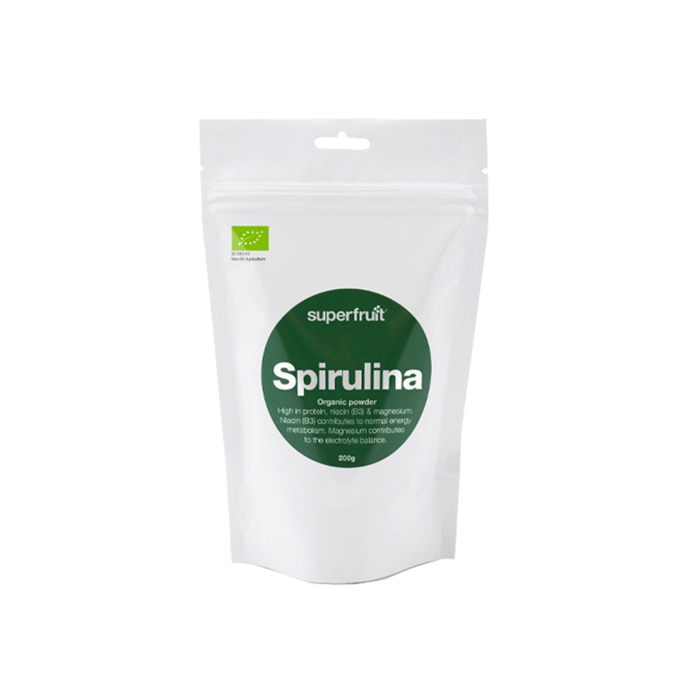 Superfruit Spirulina 200g Kosttilskud