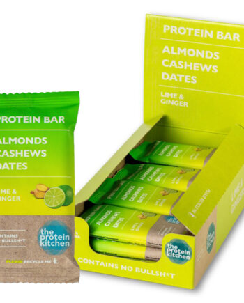 The Protein Kitchen Bar Lime   Ginger  12x 50g  Proteinbarer