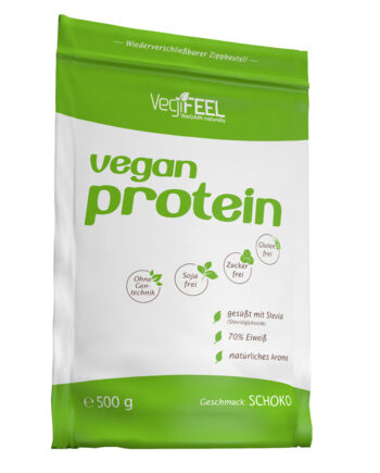 Vegansk Proteinpulver Chokolade Smag  500
