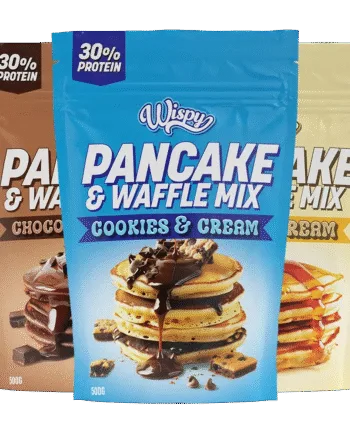 Wispy Pancake   Waffle Mix  500g    Pandekageblanding Med Masser Af Protein   Tilsæt Kun Vand