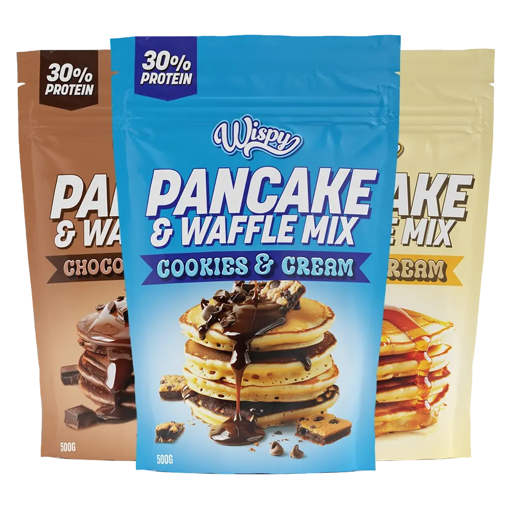 Wispy Pancake Waffle Mix 500g Pandekageblanding Med Masser Af Protein Tilsæt Kun Vand