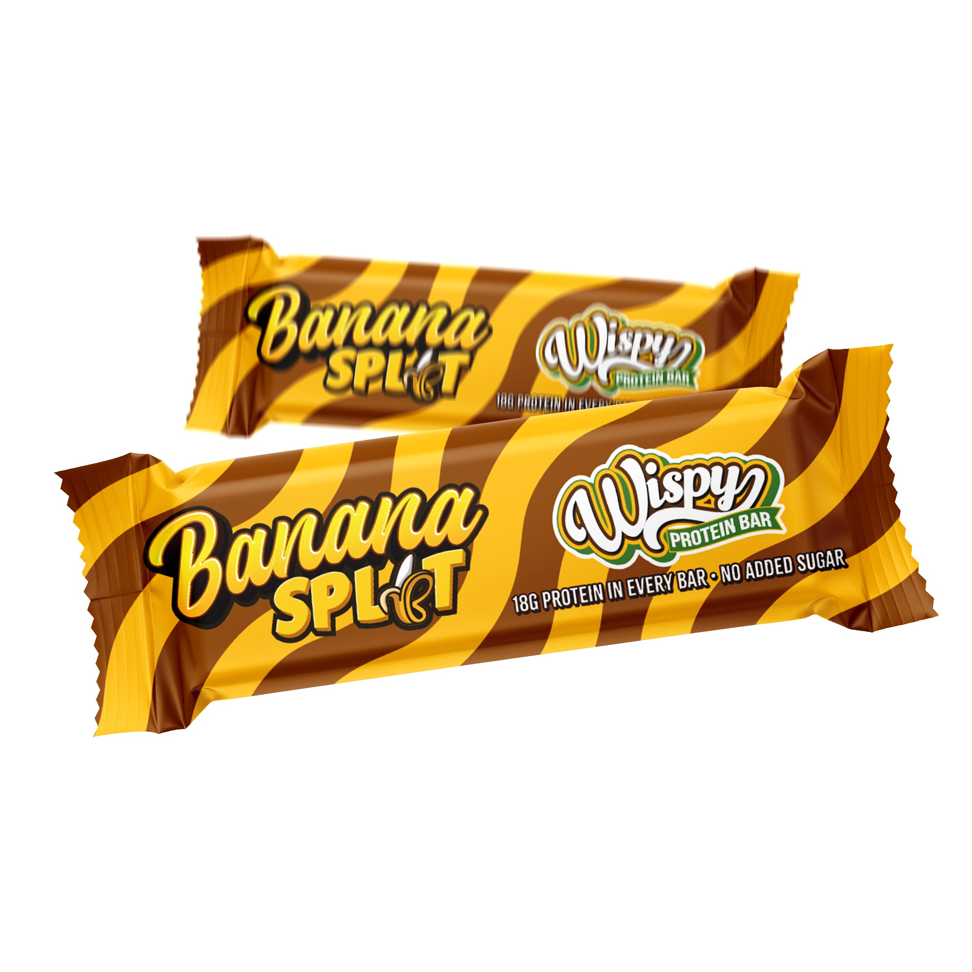 Wispy Protein Bar Banana Split 55g Proteinbarer