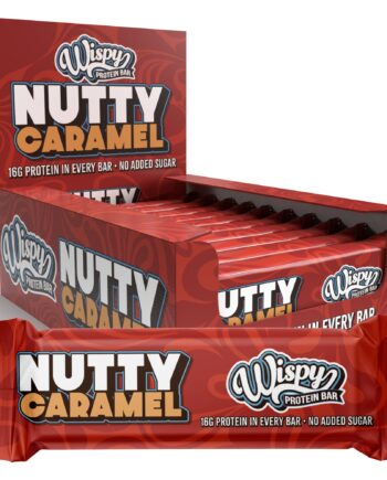 Wispy Protein Bar Nutty Caramel  10x 55g  Proteinbarer