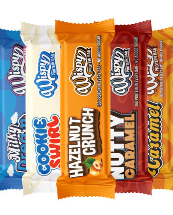 Wispy Protein Bar Bland Selv  10x 55g  Proteinbarer