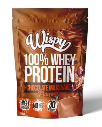 Wispy Whey 100    Kg    Proteinpulver Med Chokolade   Højt Indhold Af Protein   Lavt Sukker