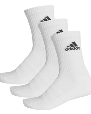 Adidas  -stripes Crew  -pak Strømper Hvid