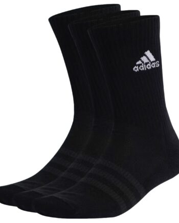 Adidas  -stripes Crew  -pak Strømper Sort