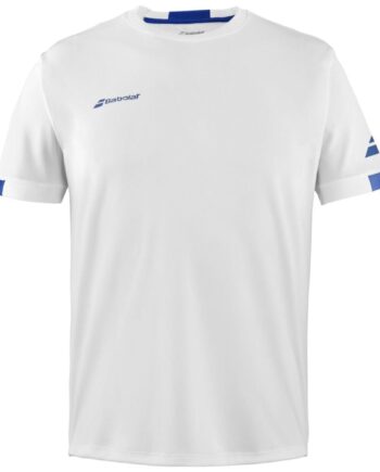 Babolat Play Crew Neck Neck Tee White