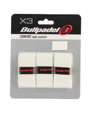 Bullpadel Comfort  -pak Overgrip Hvid