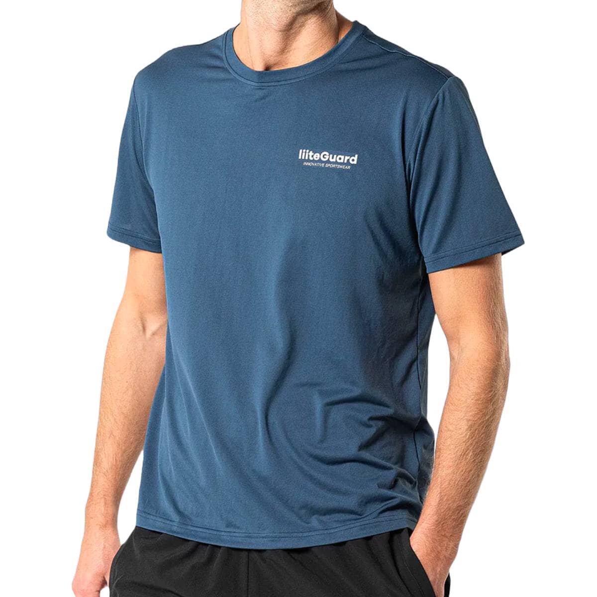 Liiteguard Ground Tech  -shirt Men Navy Blue