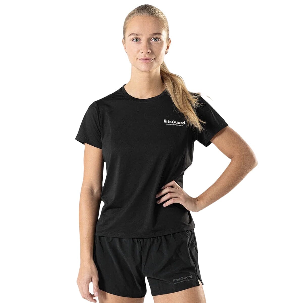 Liiteguard Ground Tech  -shirt Women Black