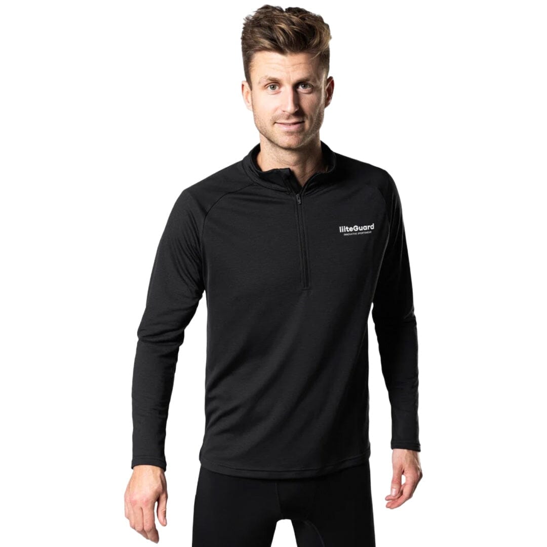 Liiteguard Ground-tech     Zip Shirt Men Black