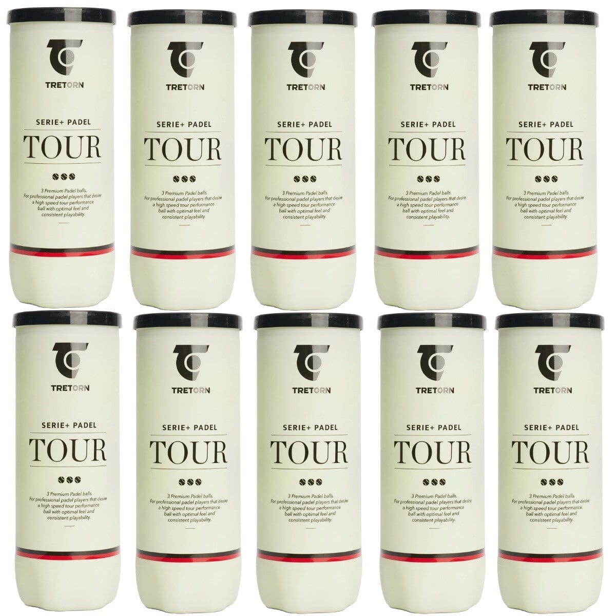 Tretorn Serie  Padel Tour  10 Rør