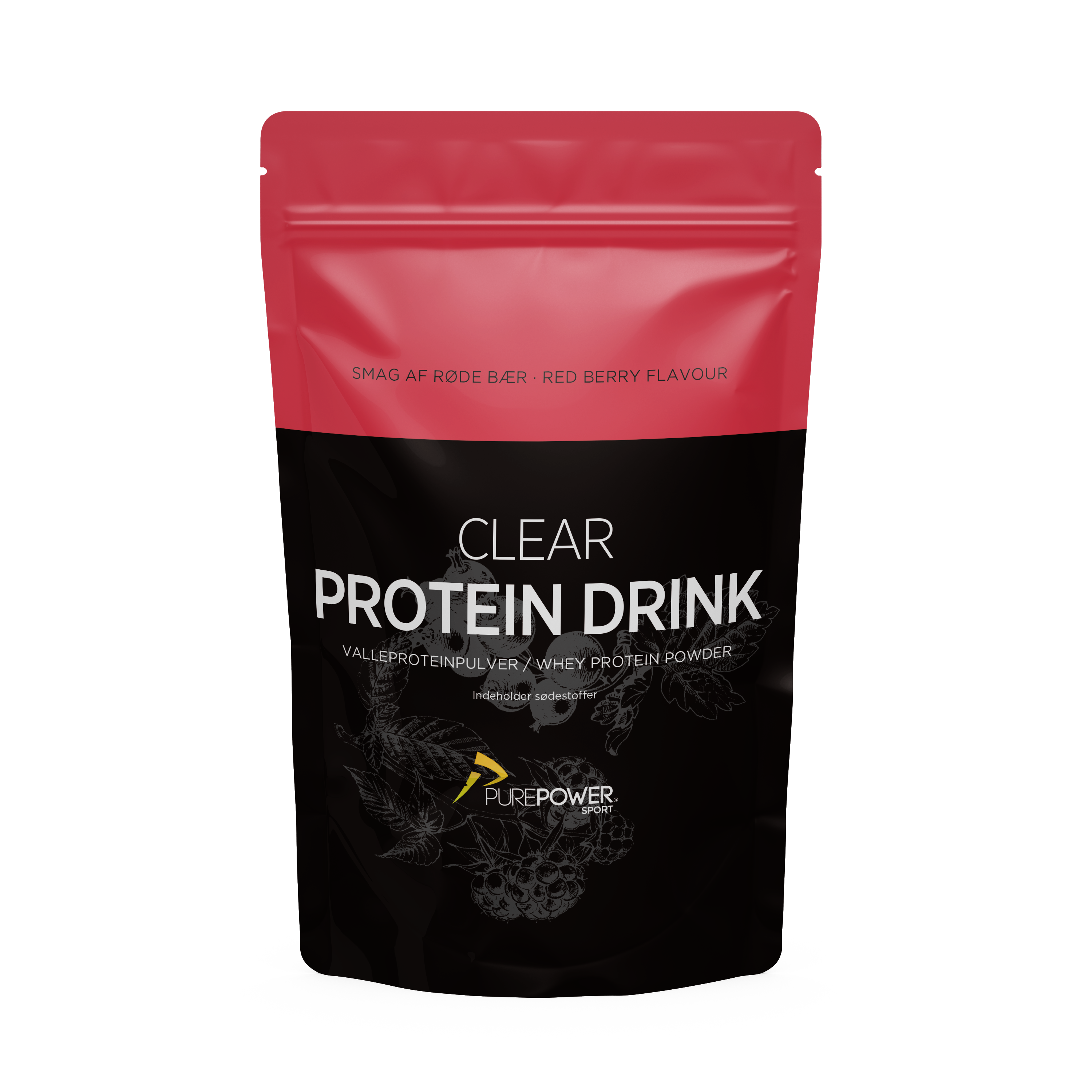 Clear Protein Drink Røde Bær 400