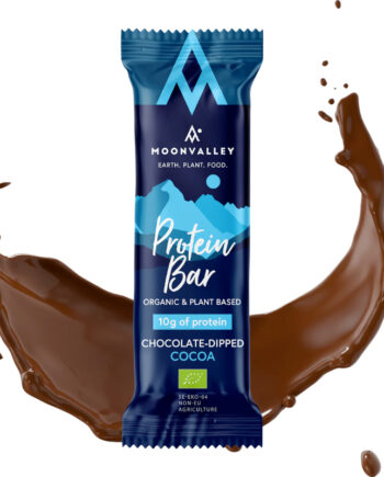 øko Protein Bar Med Chokoladeovertræk  Kakao