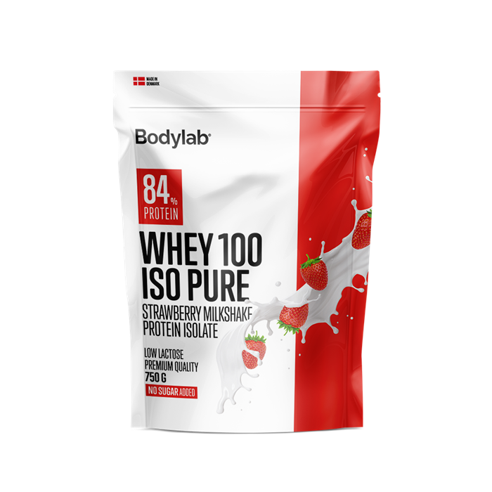 Bodylab Whey 100 Iso Pure Strawberry Milkshake 750