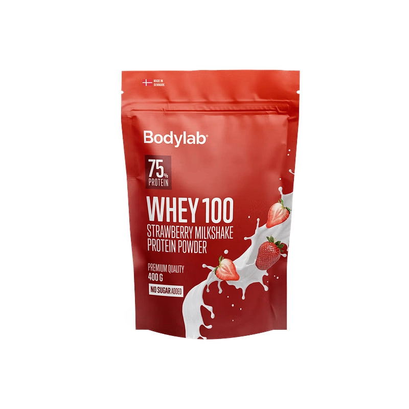 Bodylab Whey 100 Protein Milkshake 400 Strawberry
